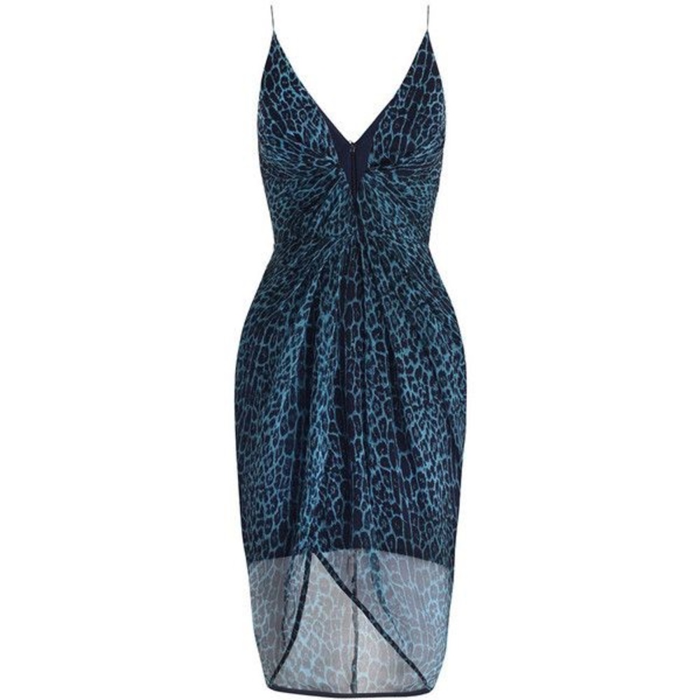 Esplanade Plunge Tuck Dress